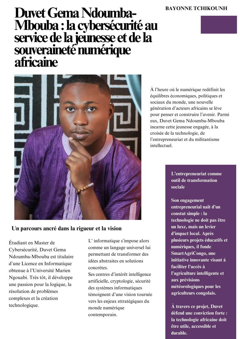 Article sur Duvet Gema